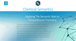 Desktop Screenshot of chemicalsemantics.com